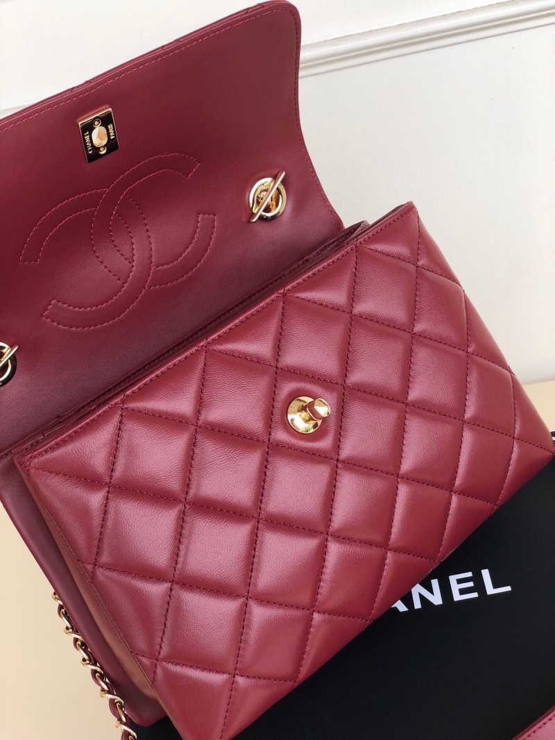 Ch**el top handle bags
